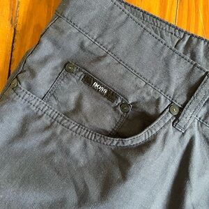 Boss Charcoal Jeans 36 W, 32 L